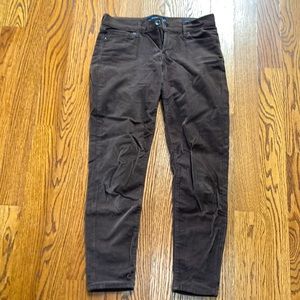 Lucky Brand Sofia Skinny Brown Pants